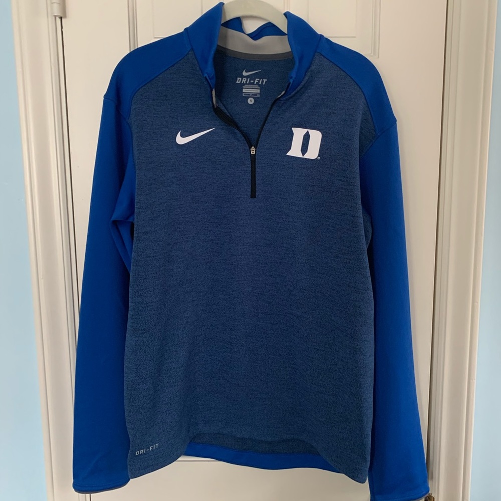 Duke Nike dri-fit quarter zip